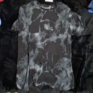 Marbled T-shirt with tags